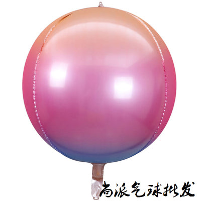 Pink Sunset Round Balloon