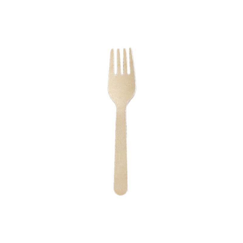Mini Wooden Fork (100pcs)