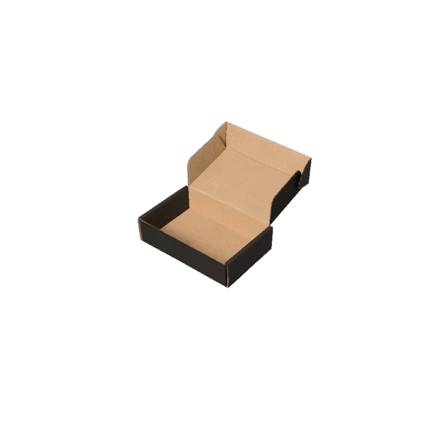 14 x 11 x 4cm Black Mailing Box