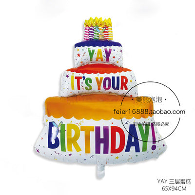 Happy Birthday Foil Balloon #19
