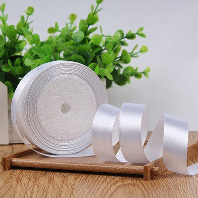 White Satin Ribbon