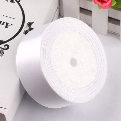 White Satin Ribbon