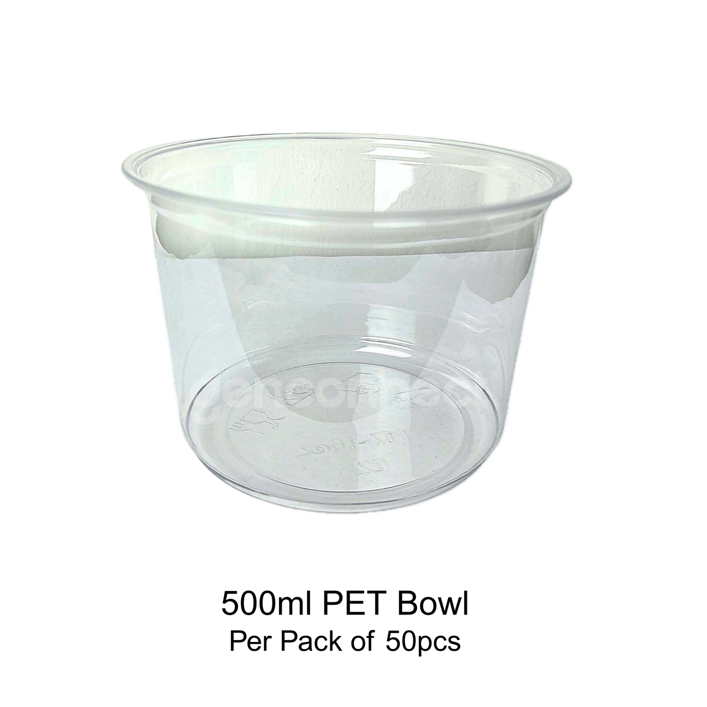 Plastic PET Bowl (500ml)