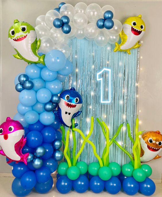 Grandpa Shark Foil Balloon (26inch)