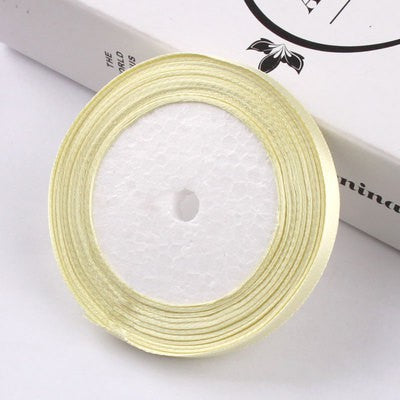 Creme Satin Ribbon