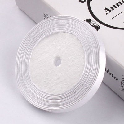 White Satin Ribbon