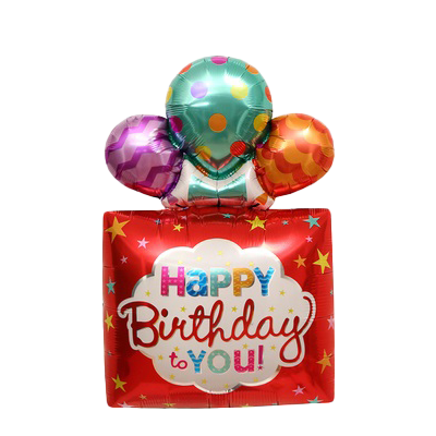 Happy Birthday Foil Balloon #9