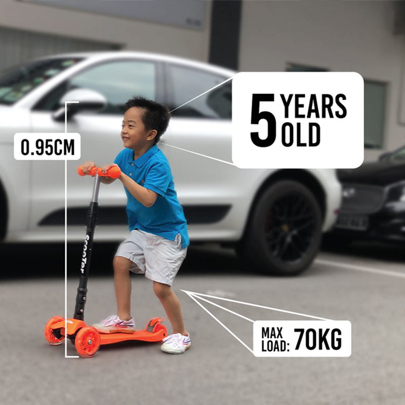 Kids Scooter (Orange)