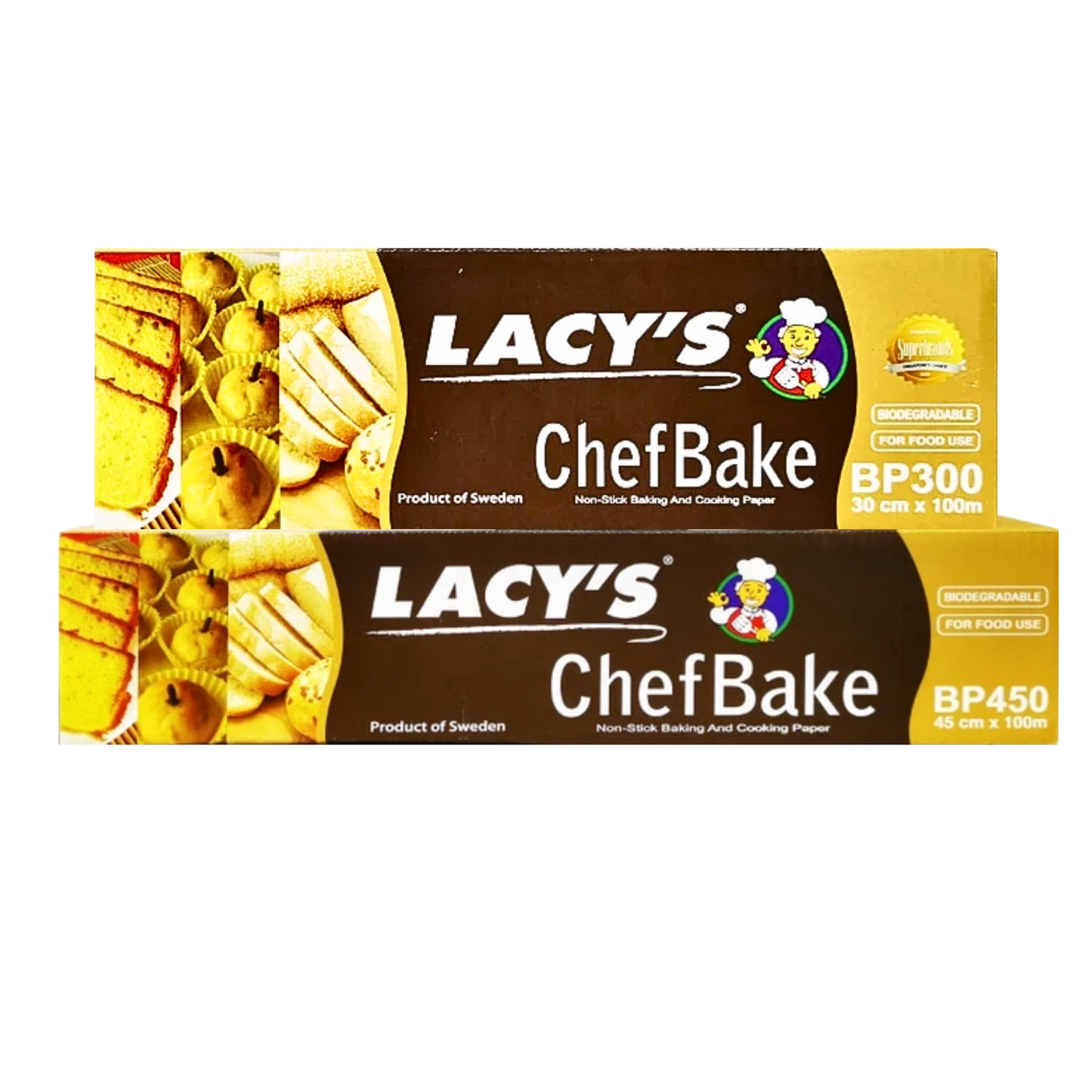 Lacy's Chefbake Siliconised Paper (1 Roll)