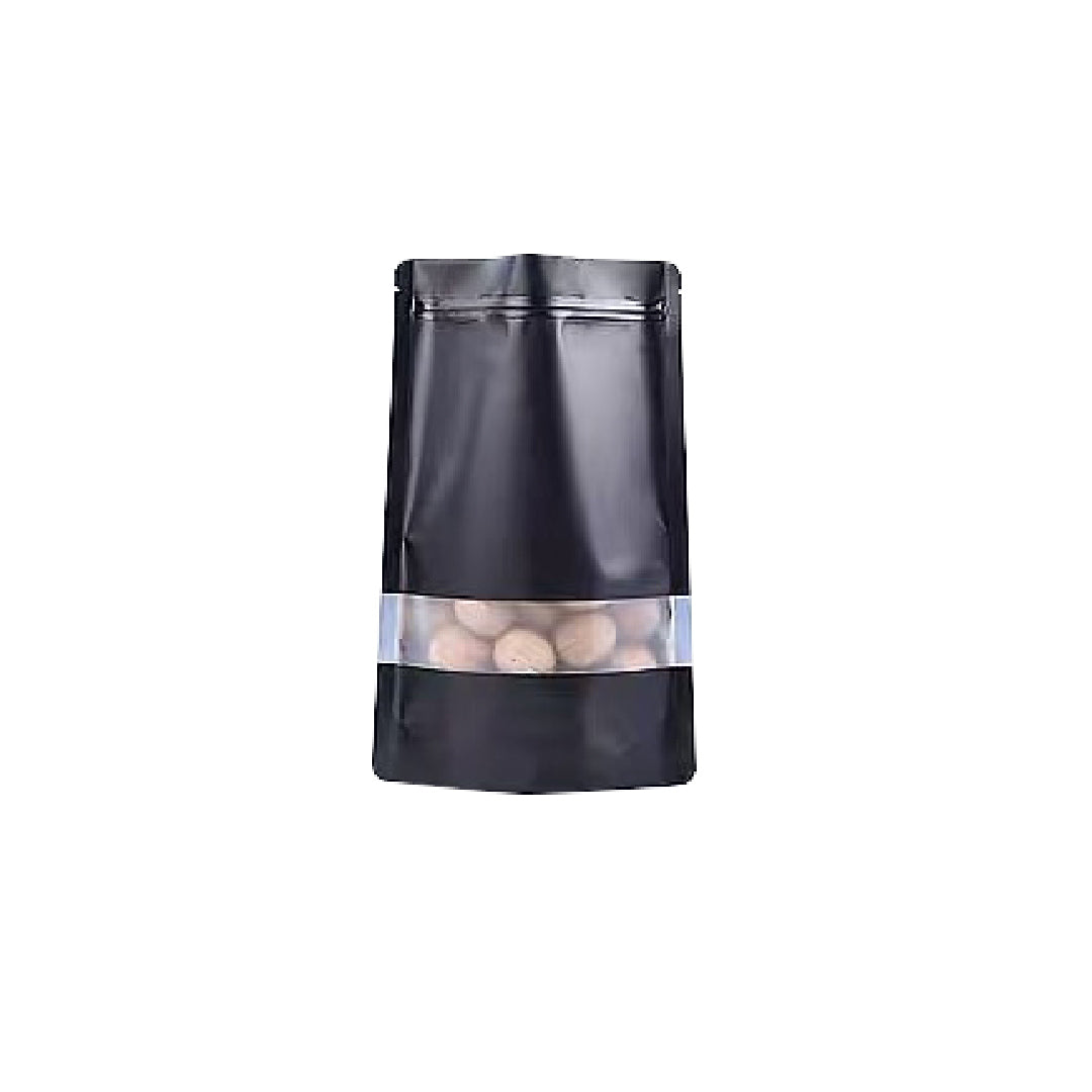 20 x 30cm Black Standing Pouch (100pcs)