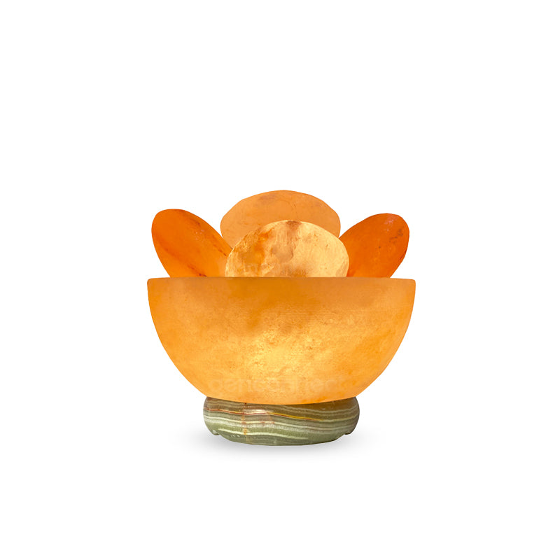 Pink Round Bowl (With Massage Stone)