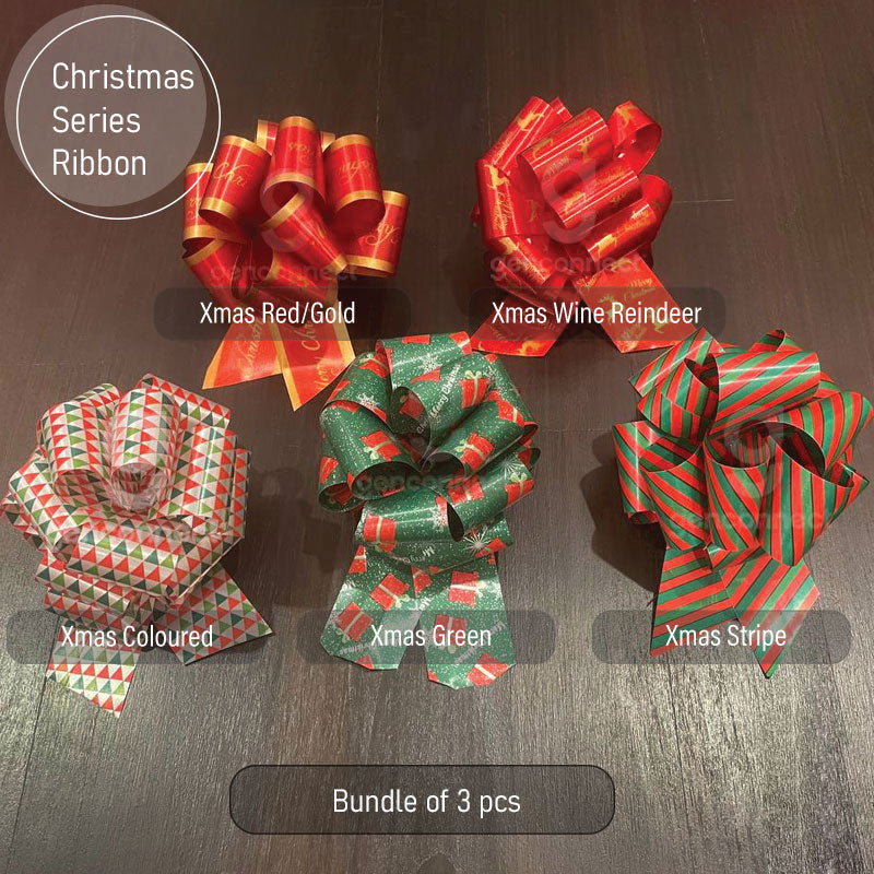 X'mas Series Pull Bow Ribbon