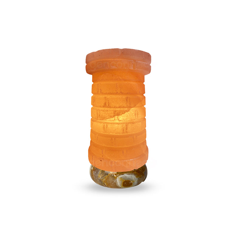 Castle Himalayan Salt Lamp (Pink)