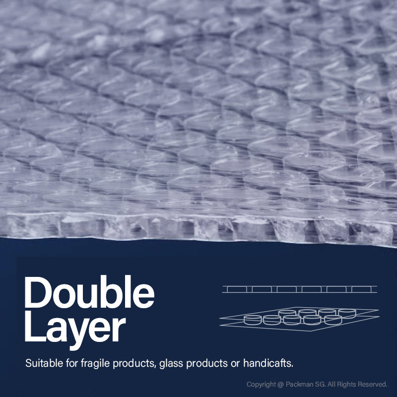 50cm x 1/5/10/20/30m Clear Bubble Wrap