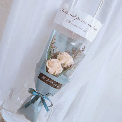 Handmade Rose Soap Flowers