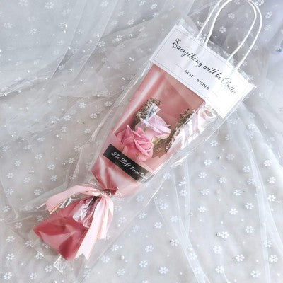 Handmade Rose Soap Flowers