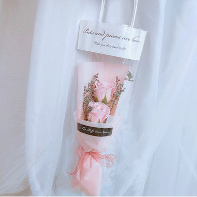 Handmade Rose Soap Flowers