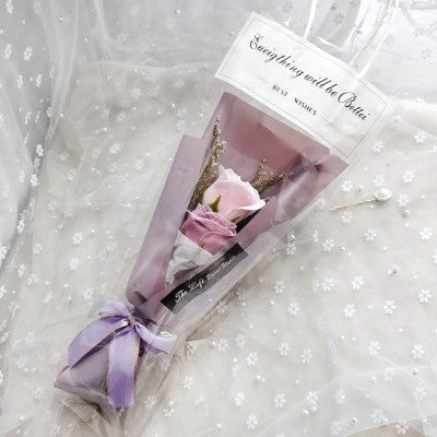 Handmade Rose Soap Flowers