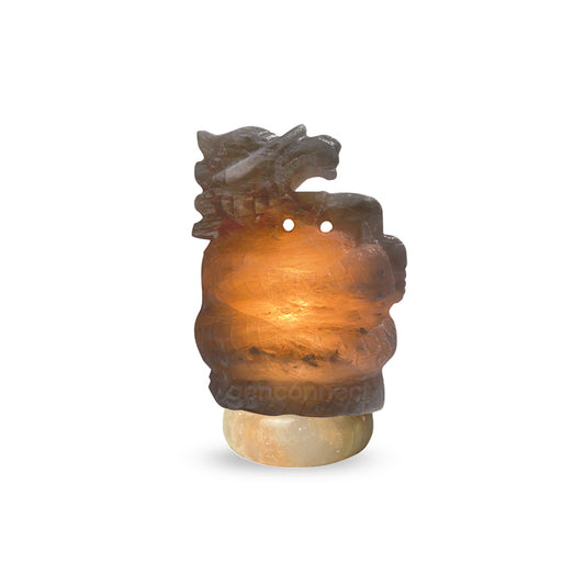 Dragon Himalayan Salt Lamp (Grey)