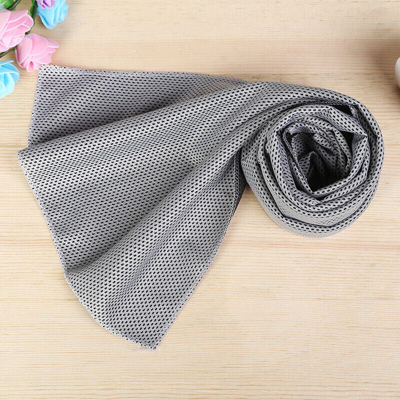 Grey Cooling Towel