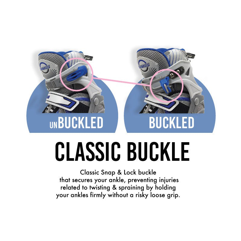 Blue Inline Skates