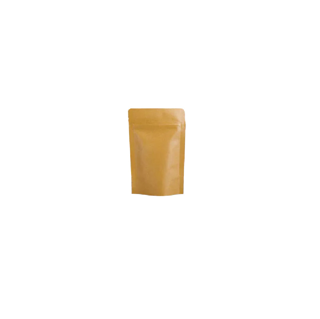 9 x 14cm Kraft Standing Pouch (No Window)