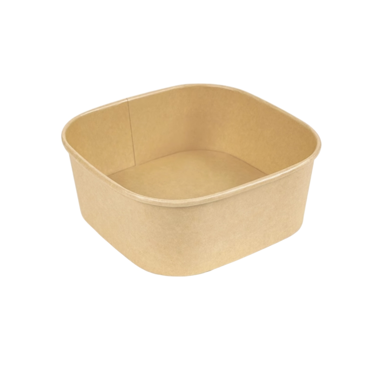 Square Kraft Bowl (1,200ml)