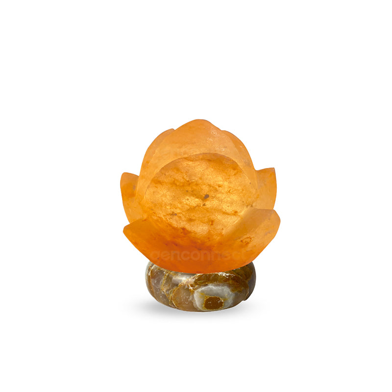 Lotus Himalayan Salt Lamp (Pink)