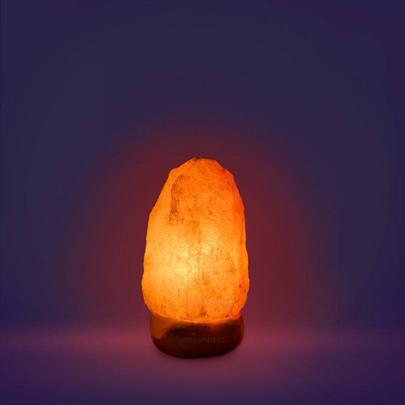 Natural Shape Himalayan Salt Lamp 2 - 3kg (Pink)