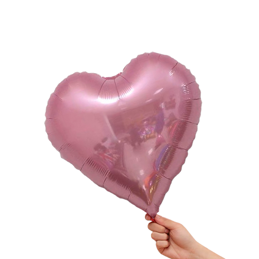 Pink Heart Shaped Balloon