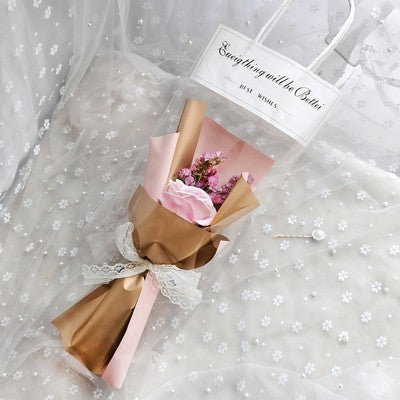 Handmade Rose Soap Flowers