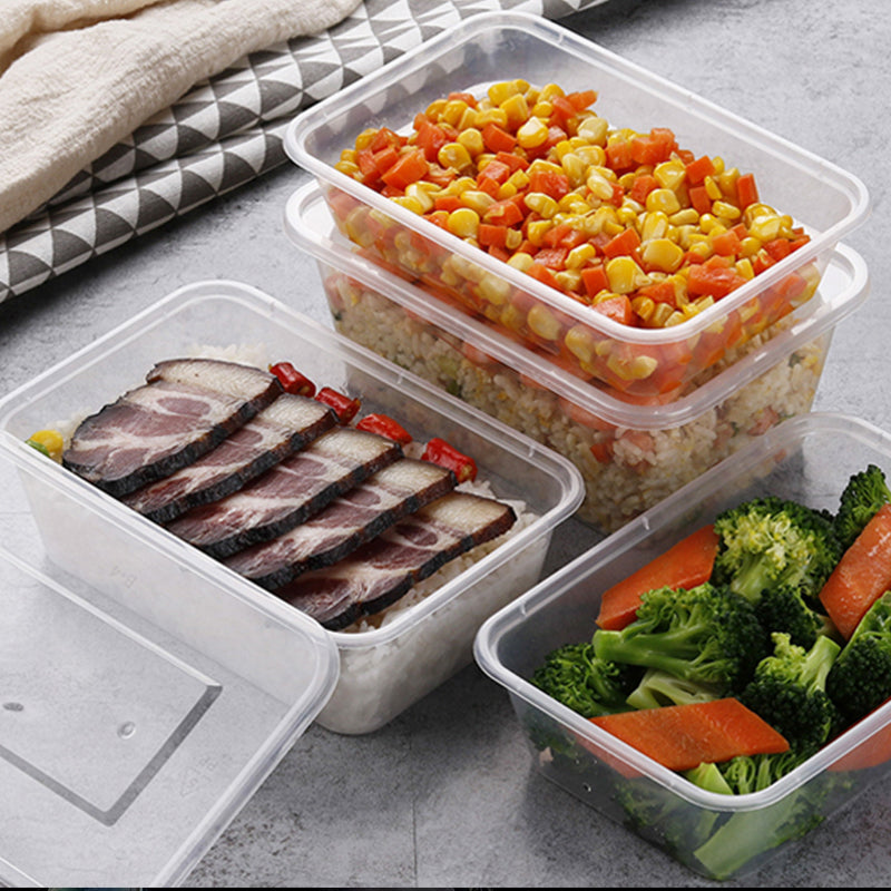Plastic Rectangular Food Container
