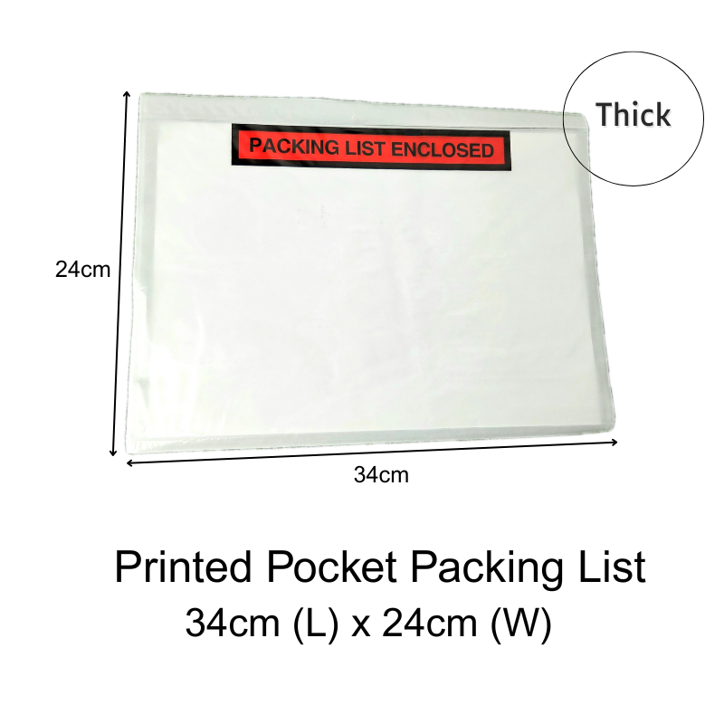 Pocket Packing List