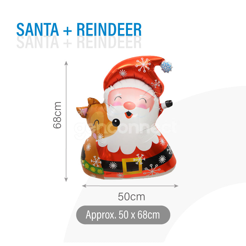 Santa + Reindeer