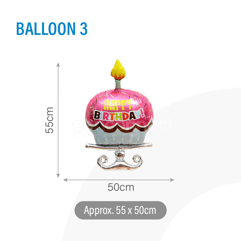 Happy Birthday Foil Balloon #3