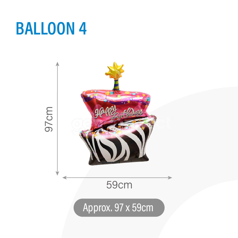 Happy Birthday Foil Balloon #4