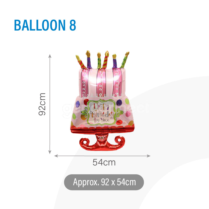 Happy Birthday Foil Balloon #8