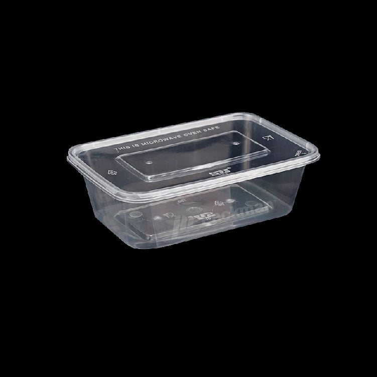 750ml Plastic Rectangular Food Container