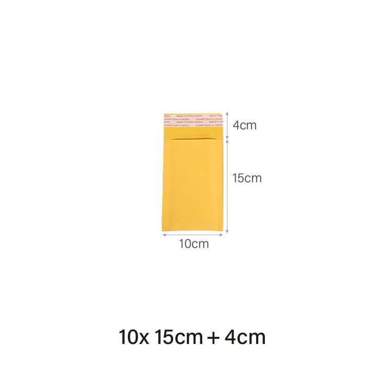10 x 15cm White Bubble Poly Mailer