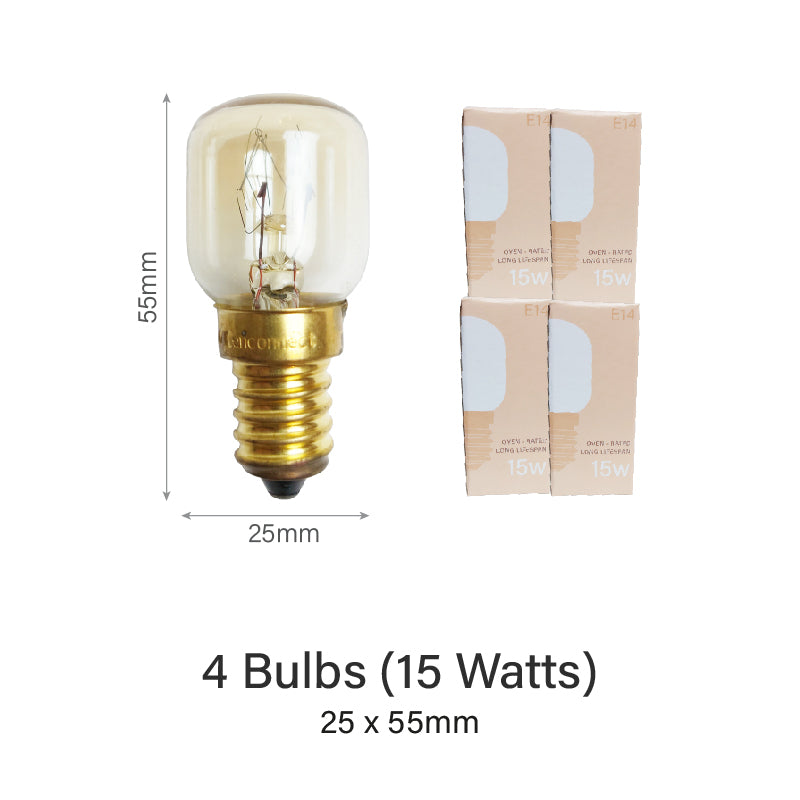 Salt Lamp Oven-Rated Light Bulb Tungsten filament bulb