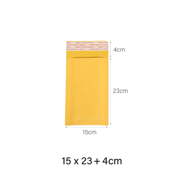 15 x 23cm White Bubble Poly Mailer