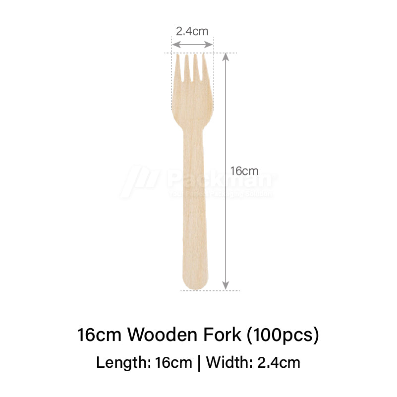Wooden Fork (100pcs)