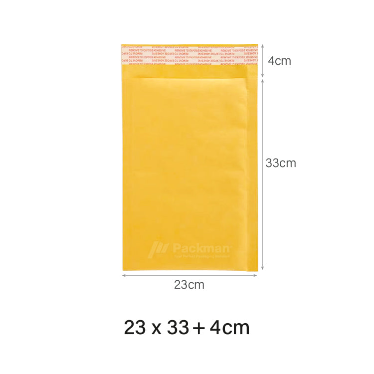 23 x 33cm White Bubble Poly Mailer