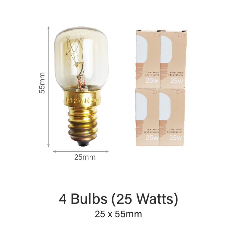 Salt Lamp Oven-Rated Light Bulb Tungsten filament bulb