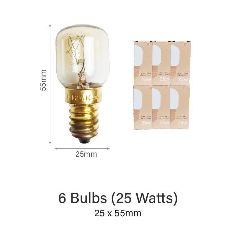 Salt Lamp Oven-Rated Light Bulb Tungsten filament bulb