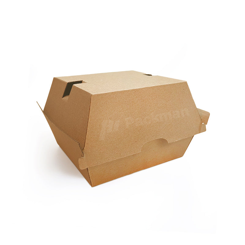 105 x 102 x 80mm Kraft Burger Box