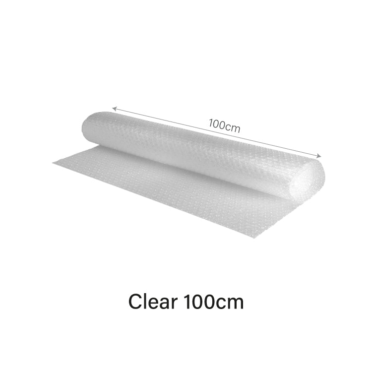 100cm x 1m/5m Clear Bubble Wrap
