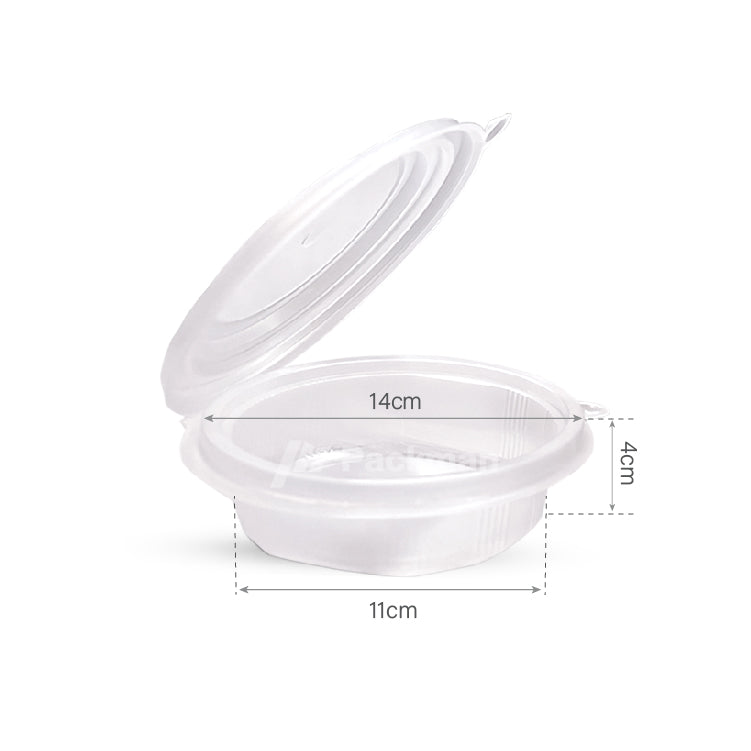 1100ml White Double-Coated Kraft Bowl (50pcs)