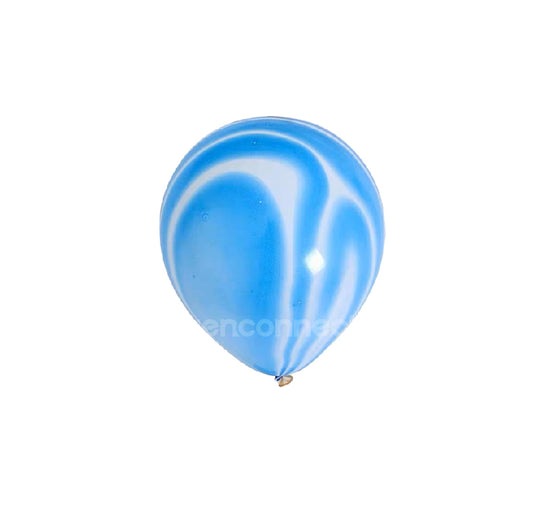 Blue Marble Balloon (10pcs)