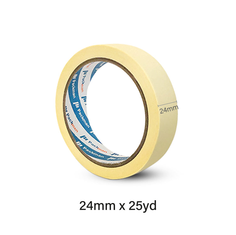 24mm x 25yd Masking Tape (3pcs)